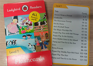 Ladybird Readers Level 1 Flashcards (Lb)