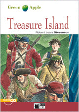 Treasure Island+Cd (Green Apple)